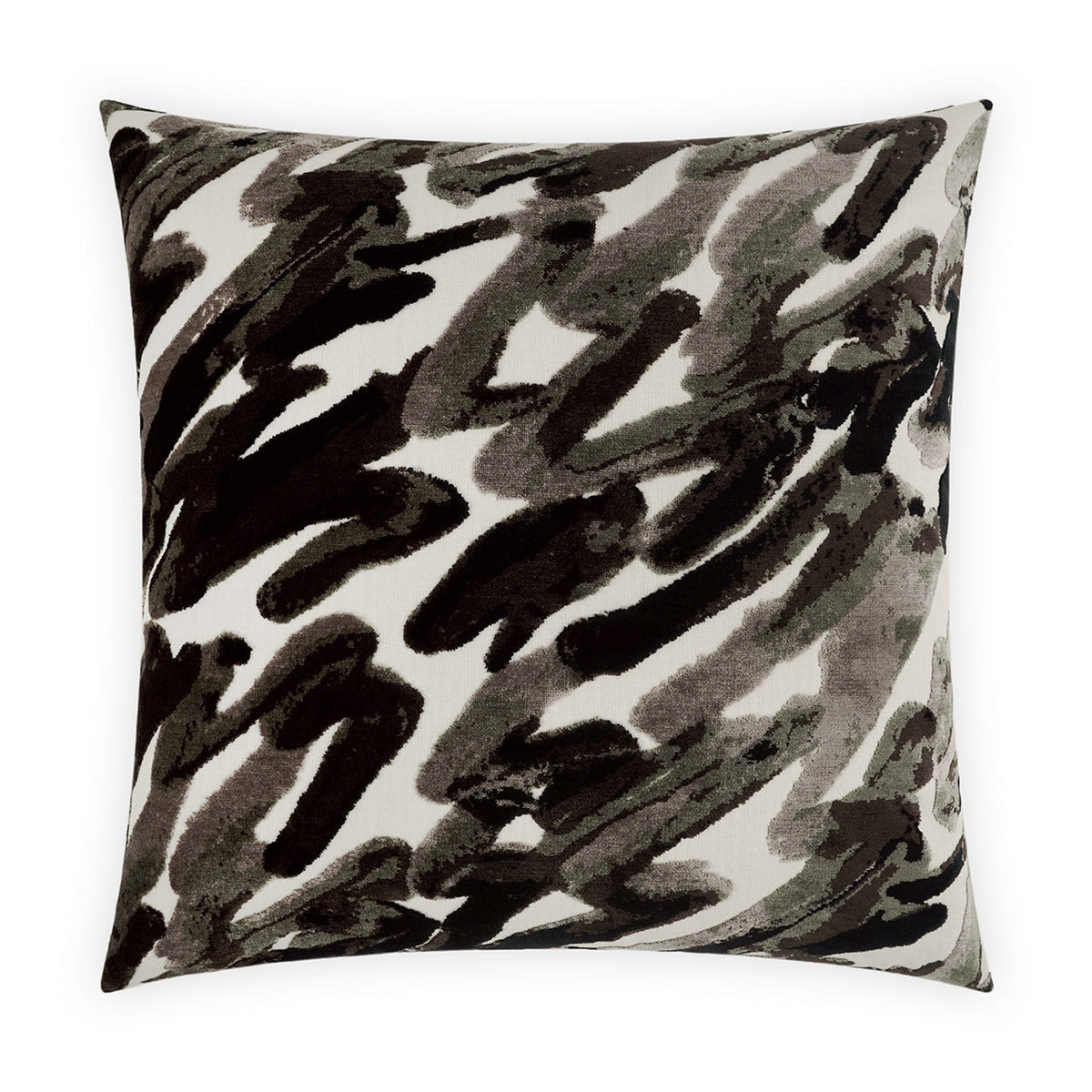 D.V. Kap Spoken Onyx Black Throw Pillow With Insert