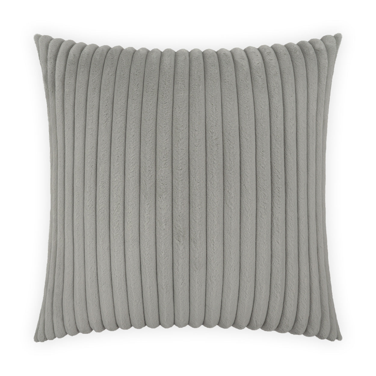 D.V. Kap Megga Grey Grey Throw Pillow With Insert