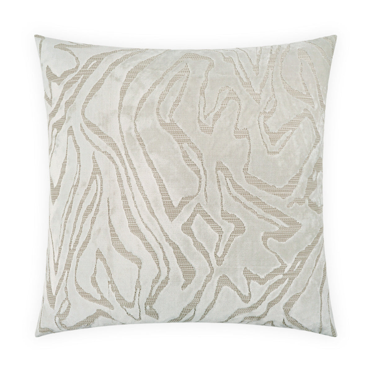 D.V. Kap Zuniga Bone White Throw Pillow With Insert