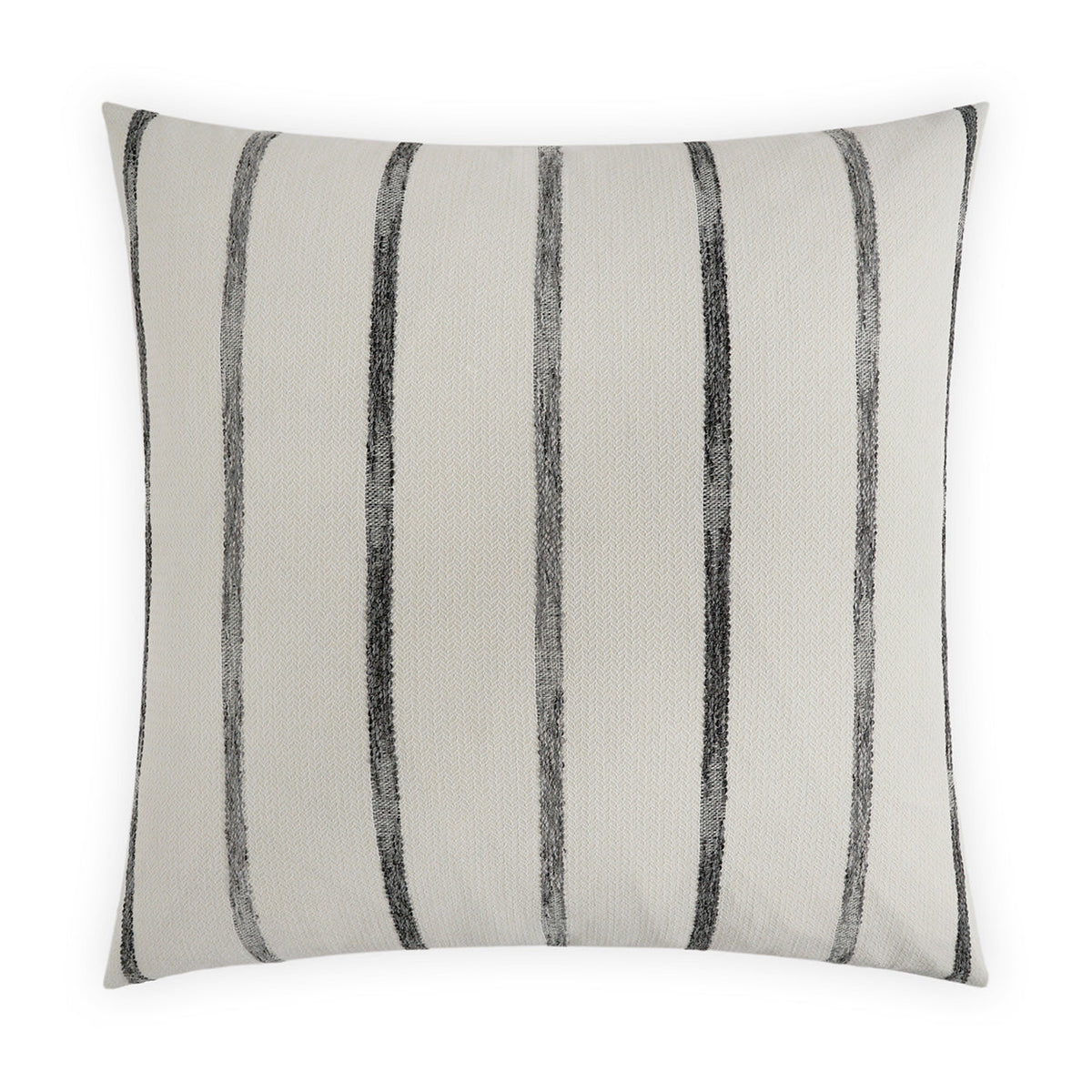 D.V. Kap Wallasch Ebony Off-White Throw Pillow With Insert