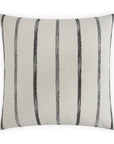 D.V. Kap Wallasch Ebony Off-White Throw Pillow With Insert