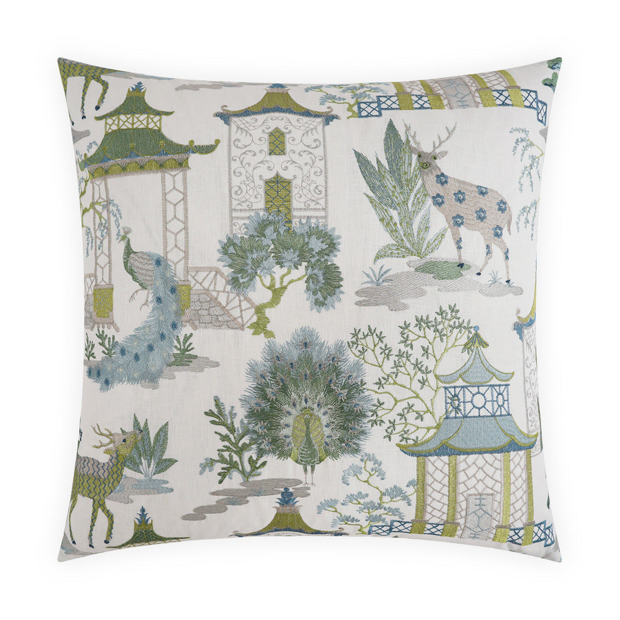 D.V. Kap Pelhaven Green Throw Pillow With Insert