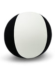 D.V. Kap Posh Ball II Black Throw Pillow With Insert