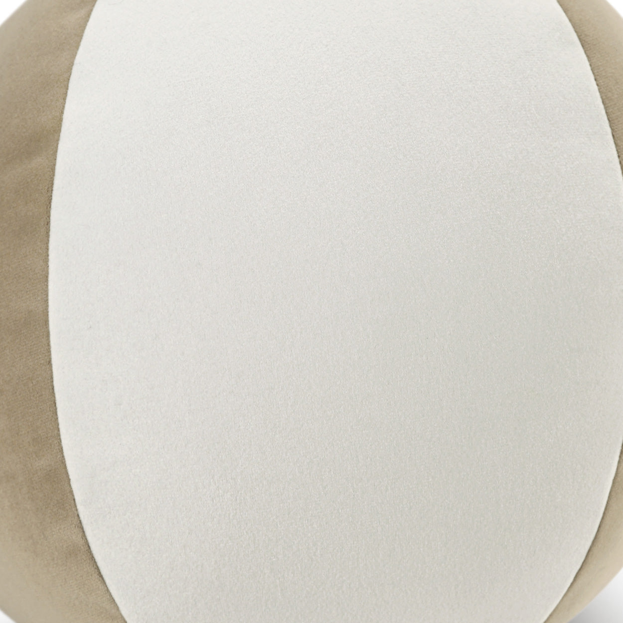 D.V. Kap Posh Ball II Latte Brown Throw Pillow With Insert