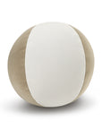 D.V. Kap Posh Ball II Latte Brown Throw Pillow With Insert