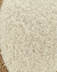 D.V. Kap Poodle Ball II Latte Brown Throw Pillow With Insert