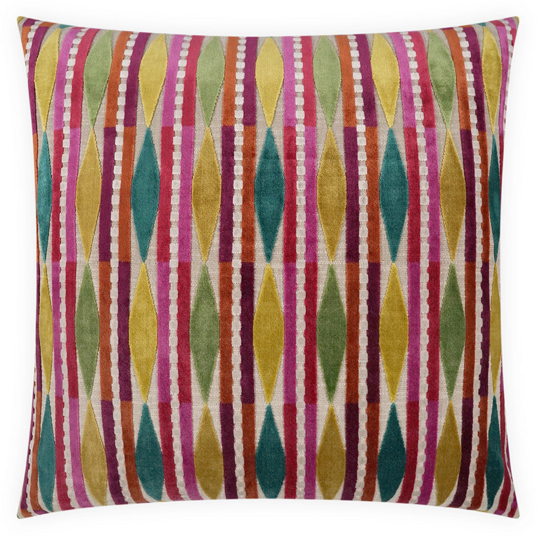 D.V. Kap Pizazz Multicolor Throw Pillow