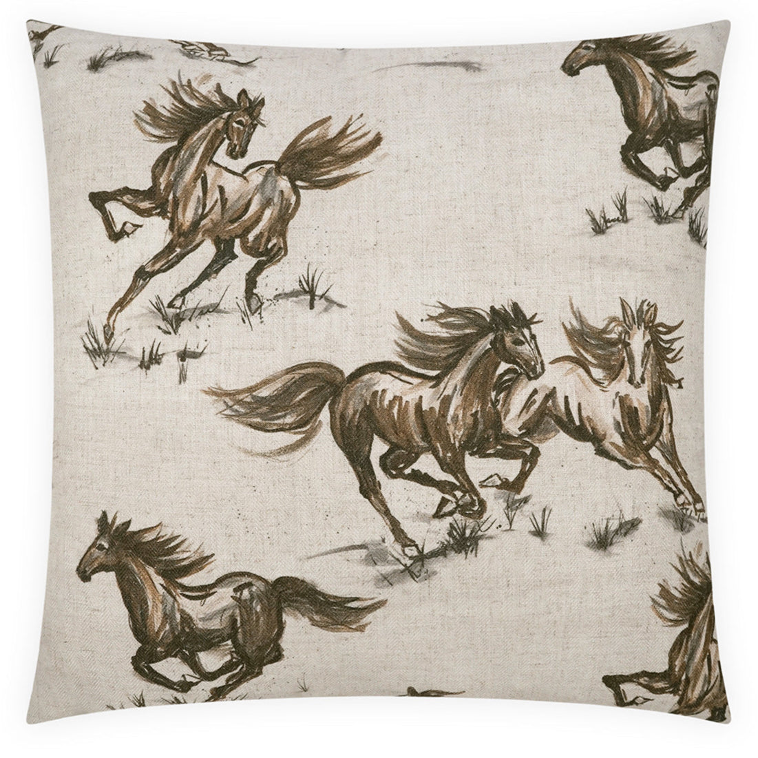 D.V. Kap Nokota Off-White Throw Pillow