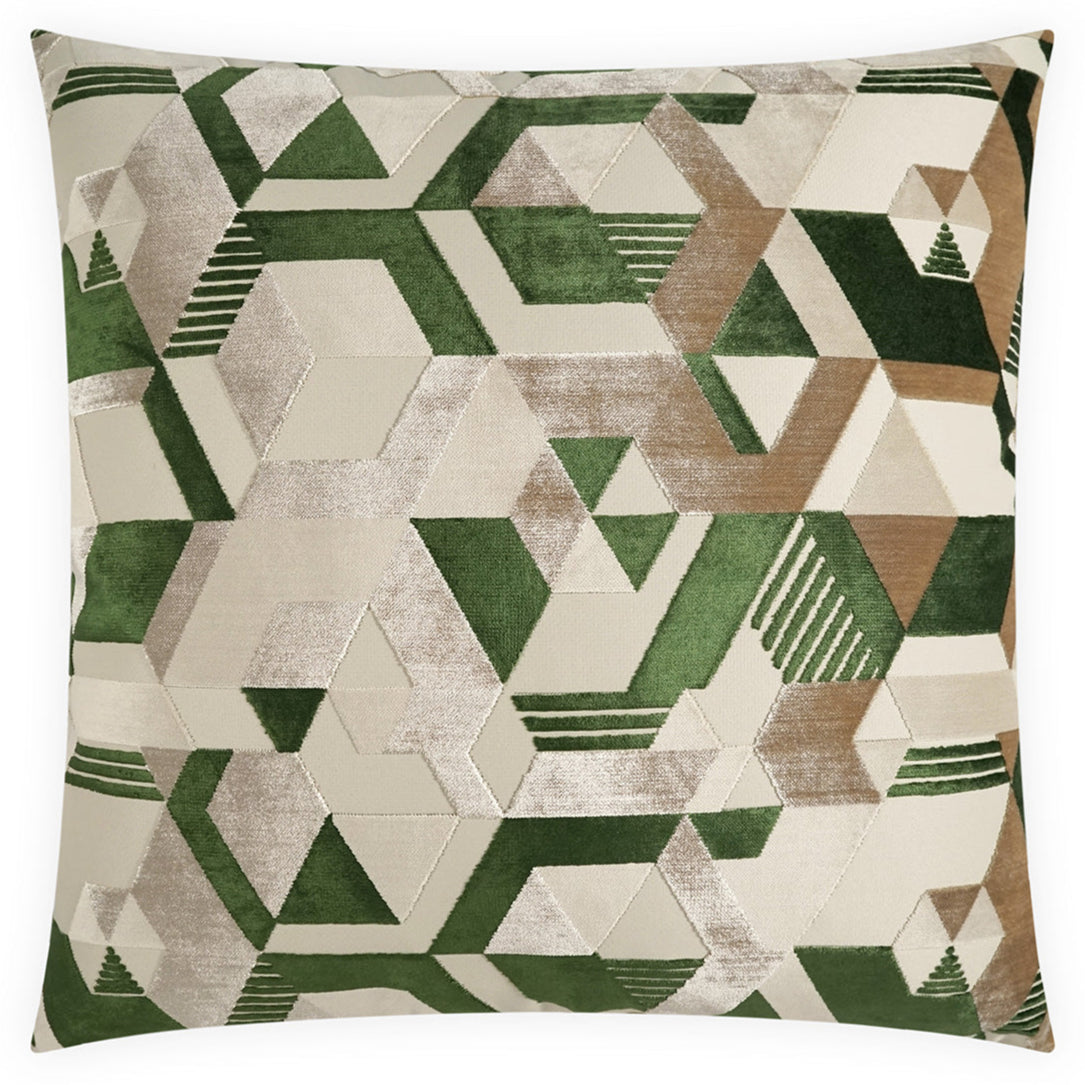D.V. Kap Delaware Green Throw Pillow