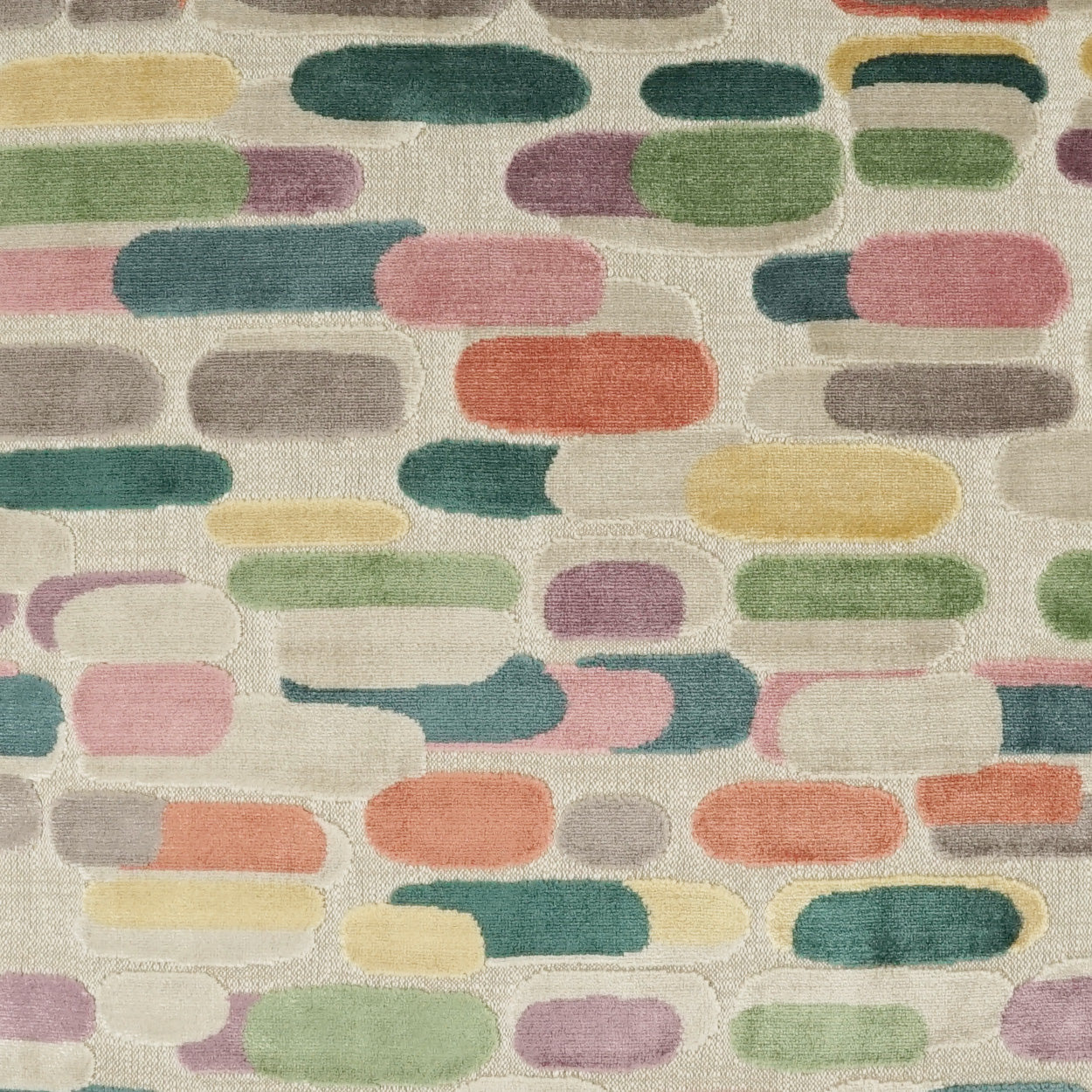 D.V. Kap Capsules Multicolor Throw Pillow