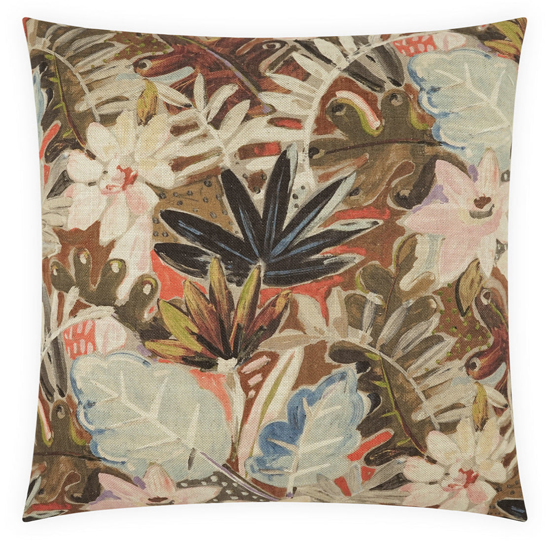 D.V. Kap Thriving  Multicolor Throw Pillow