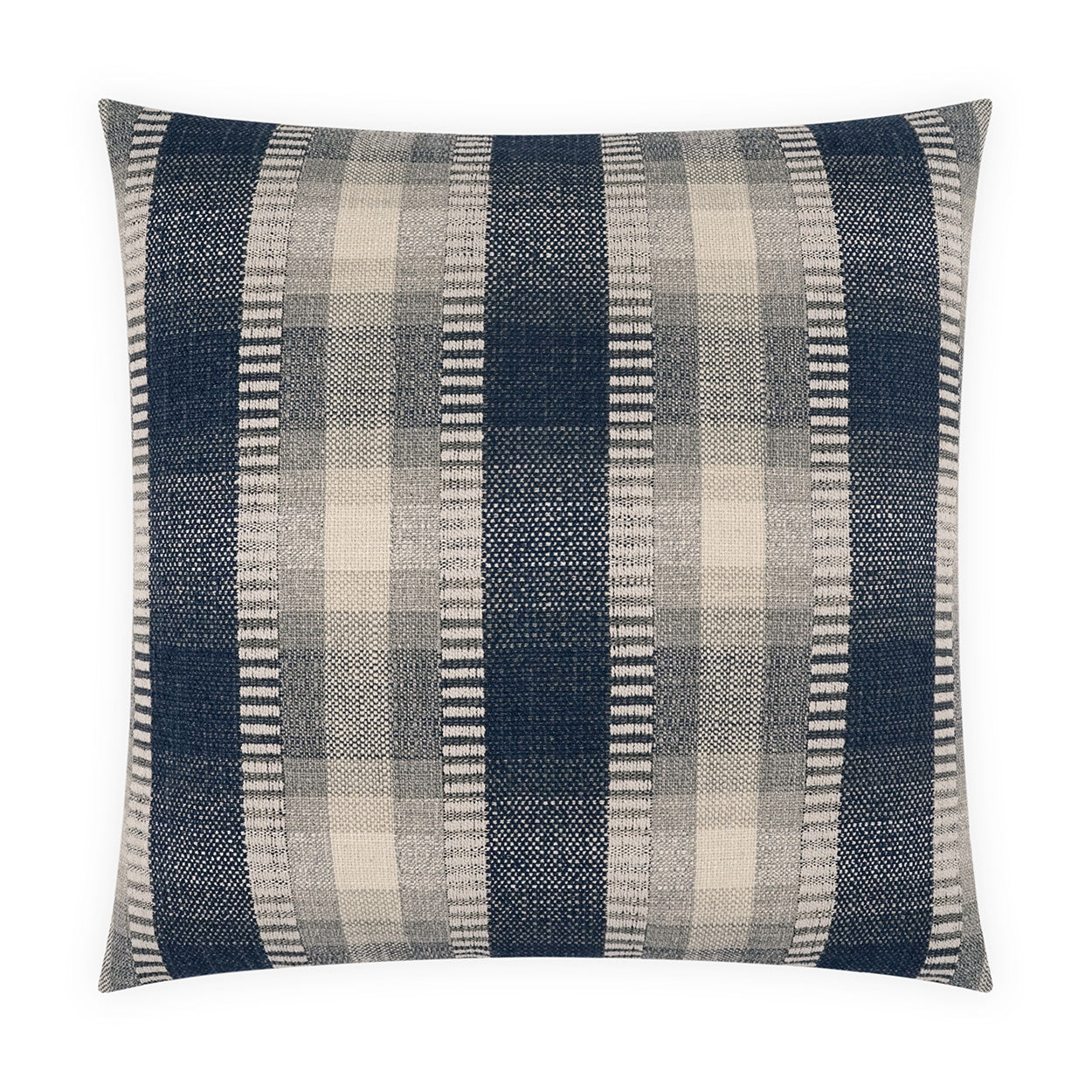 D.V. Kap Evan Plaid Design Throw Pillow