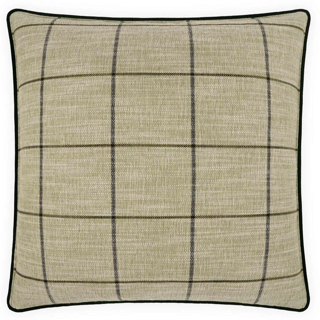 D.V. Kap Bowden Plaid Design Throw Pillow