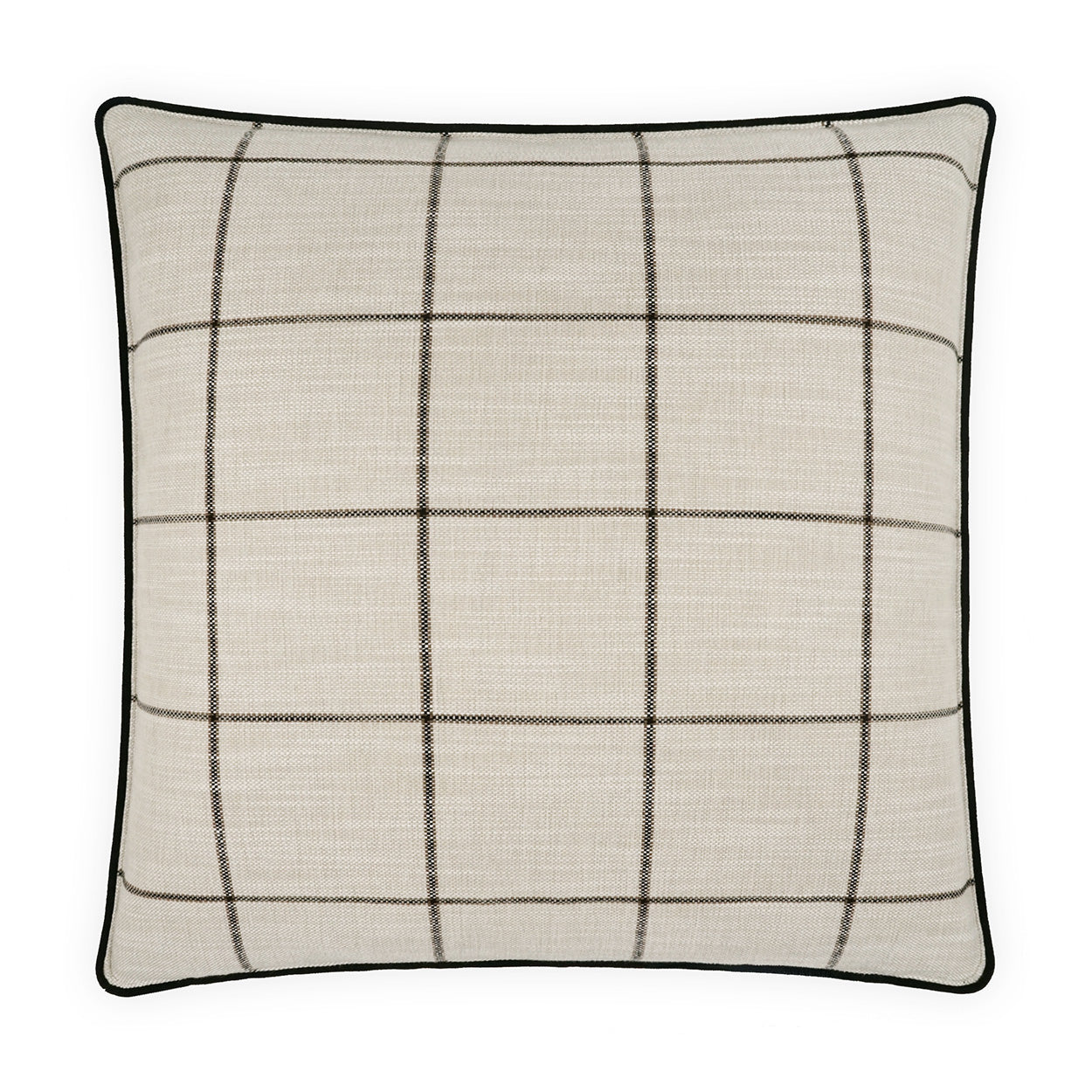 D.V. Kap Bowden Plaid Design Throw Pillow