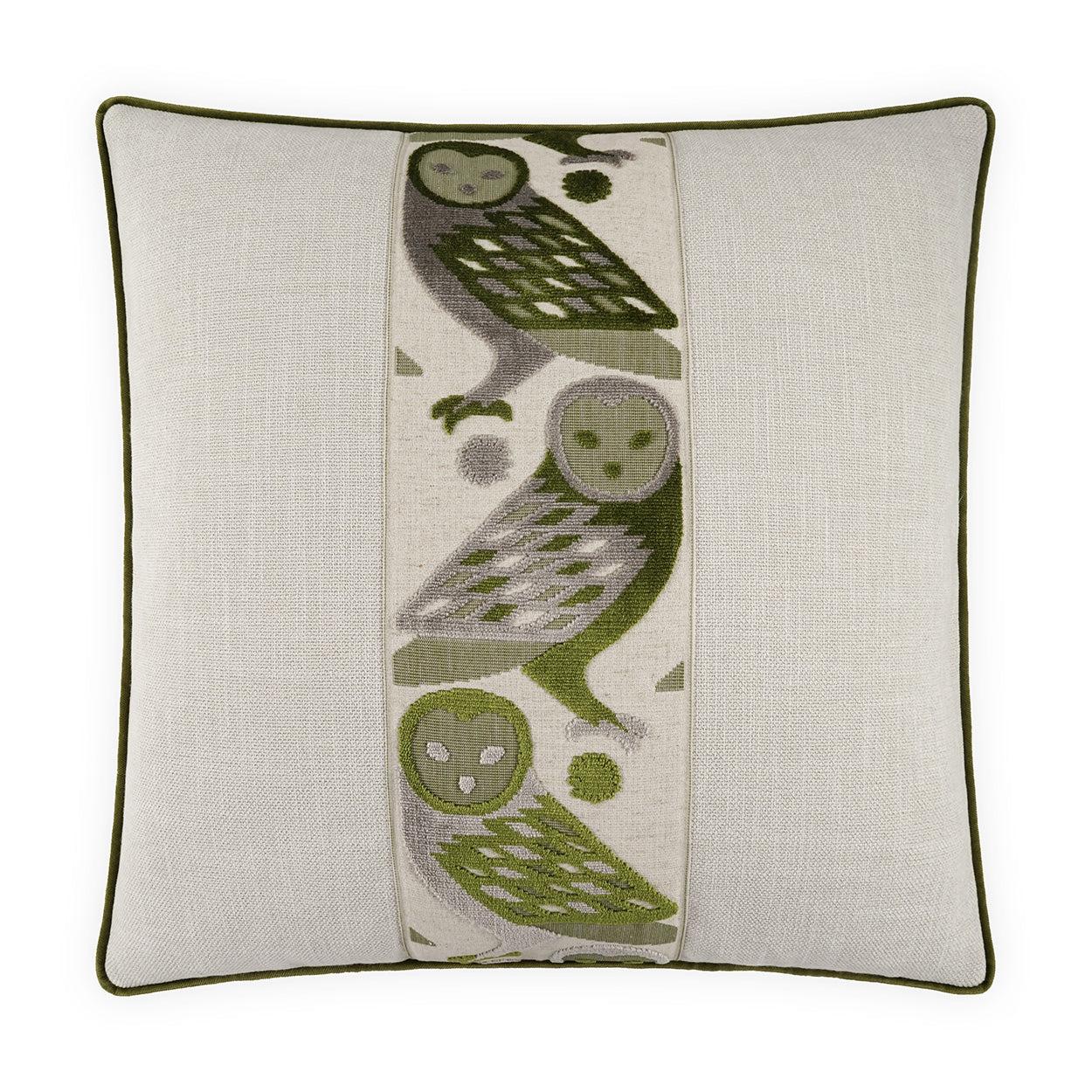 D.V. Kap Otus Handcrafted Throw Pillow