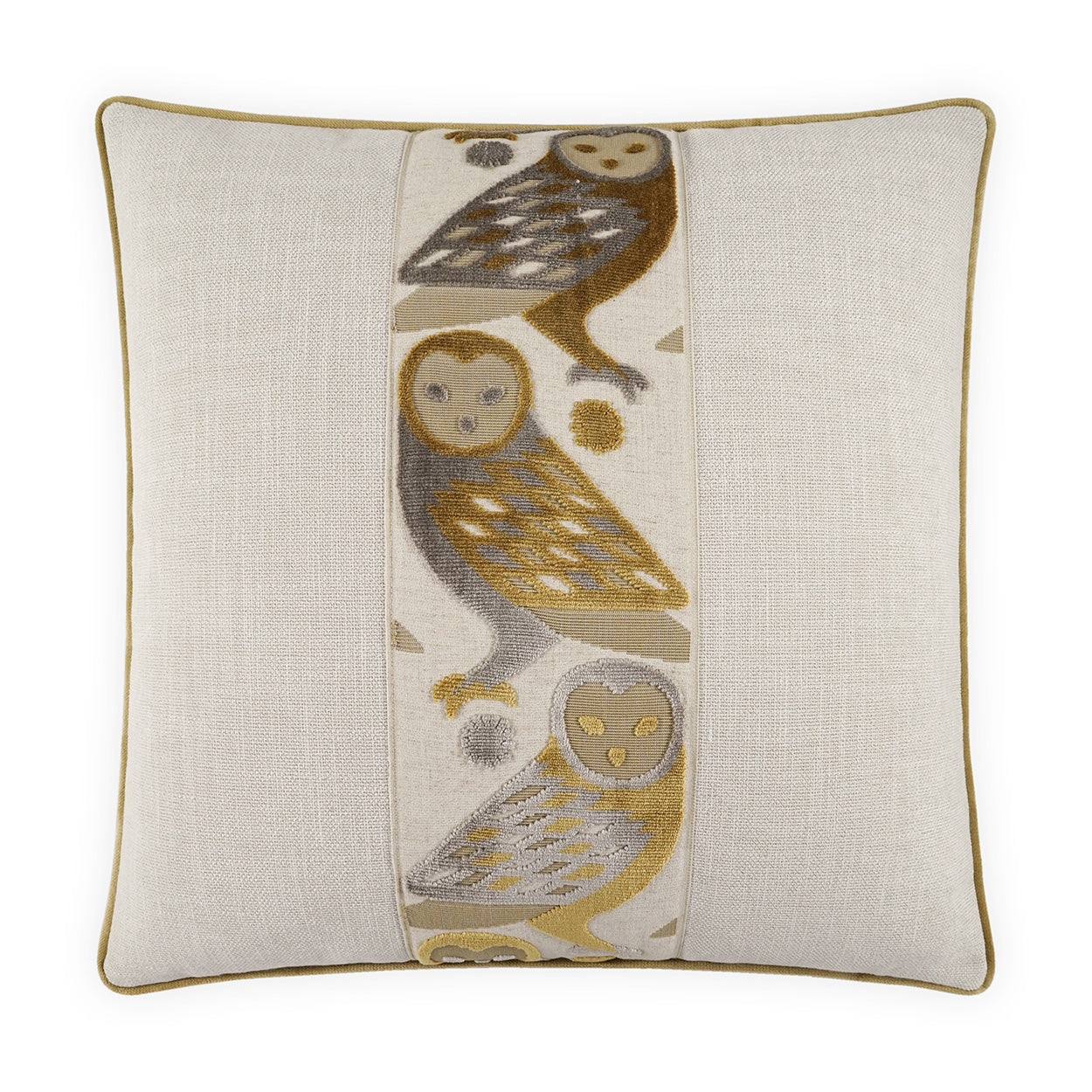 D.V. Kap Otus Handcrafted Throw Pillow