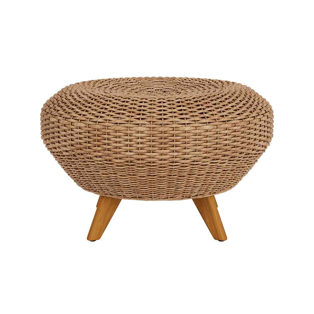 Lloyd Flanders Tobago Hyacinth Outdoor Ottoman