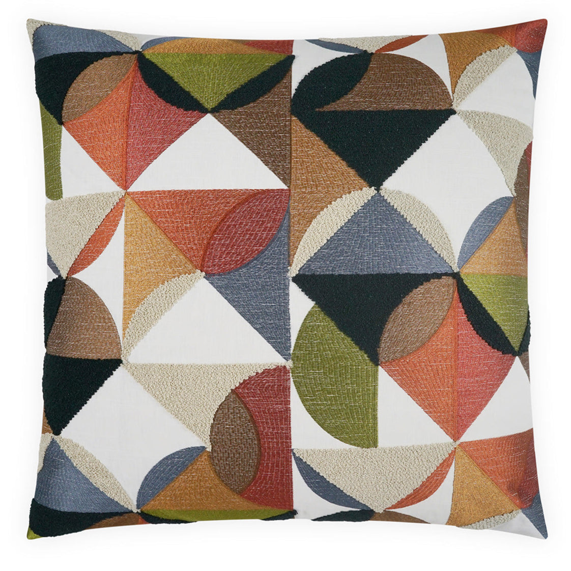 D.V. Kap Collide Multicolor Throw Pillow