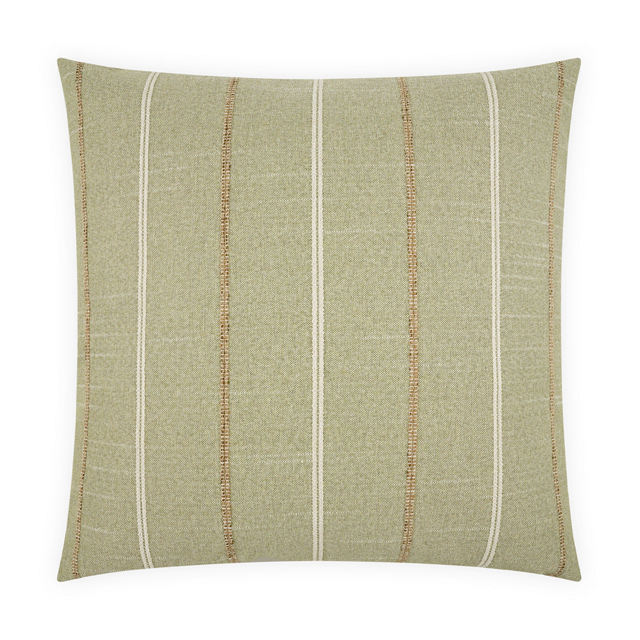 D.V. Kap Greenwich Handcrafted Striped Throw Pillow
