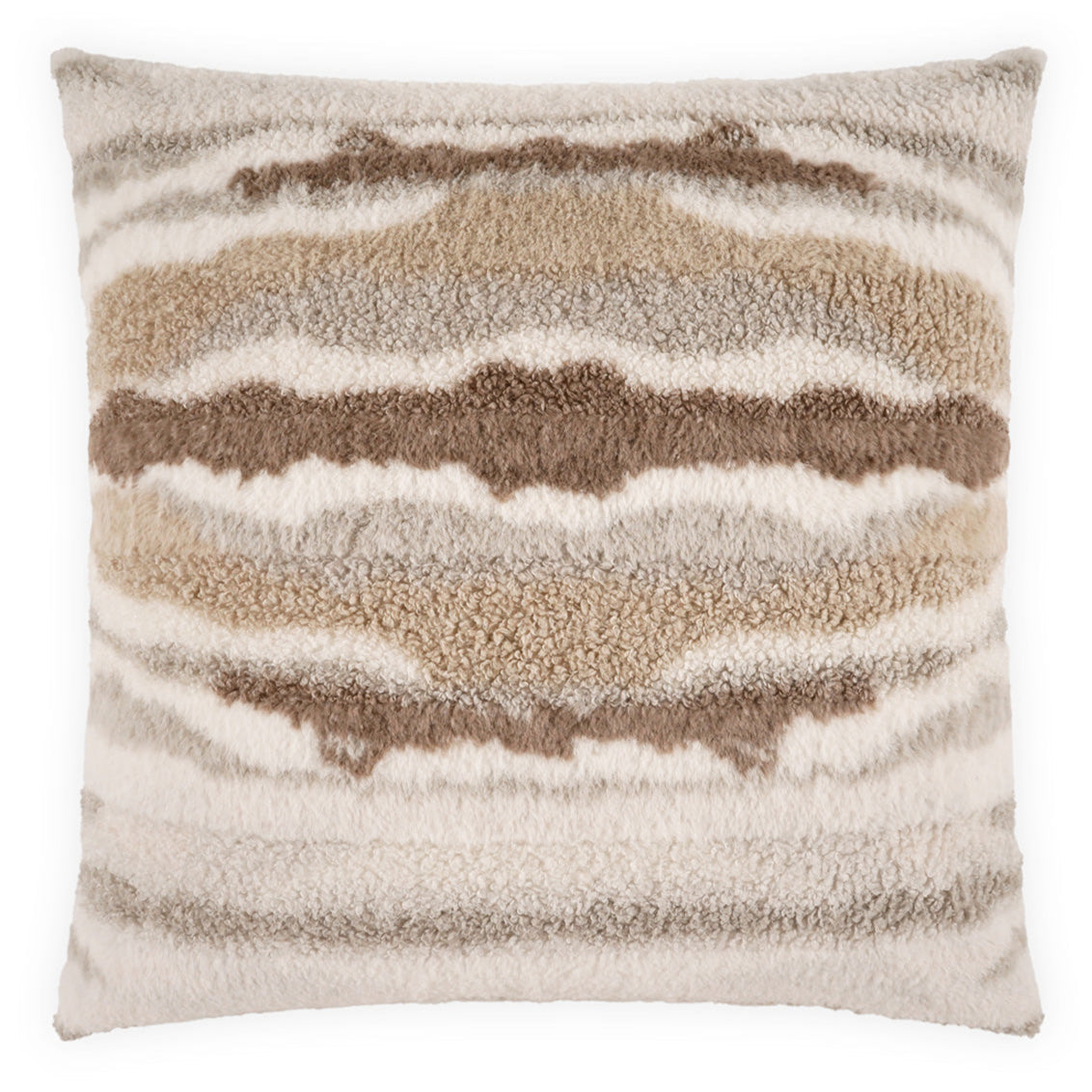 D.V. Kap Tarrington Faux Fur Throw Pillow