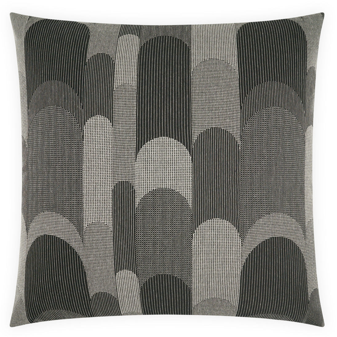 D.V. Kap Balutto Black Throw Pillow