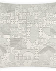 D.V. Kap Finezza Ivory Throw Pillow