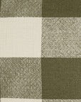 D.V. Kap Checked Out Removable Cover  Throw Pillow