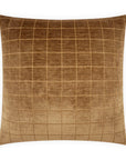 D.V. Kap Camden Check Hidden Zipper Throw Pillow