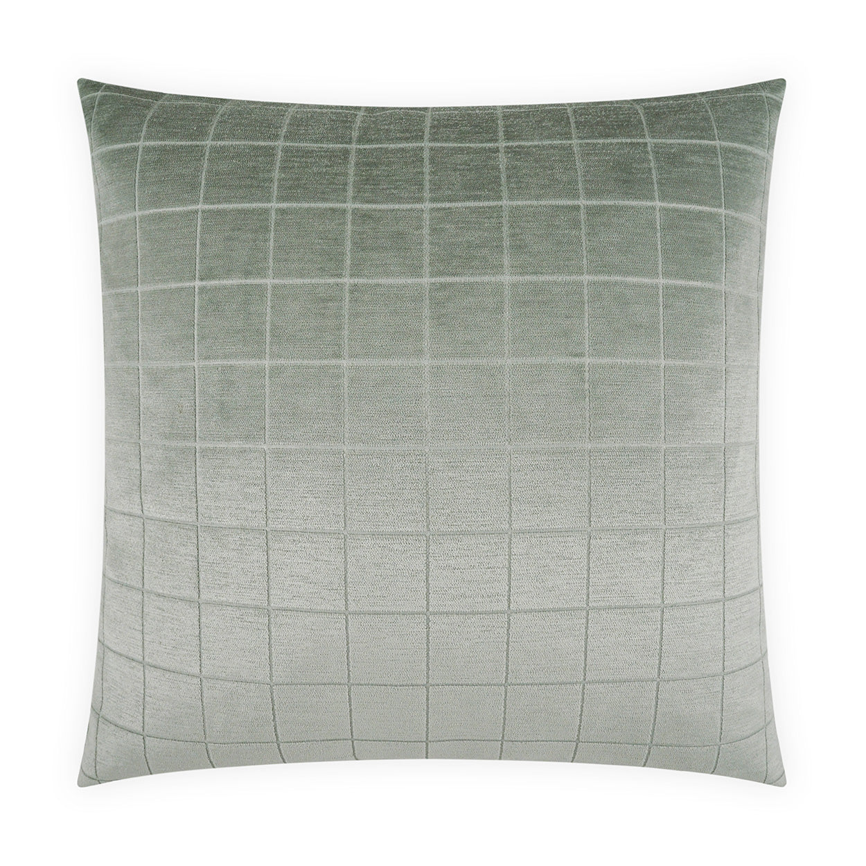 D.V. Kap Camden Check Hidden Zipper Throw Pillow