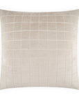 D.V. Kap Camden Check Hidden Zipper Throw Pillow