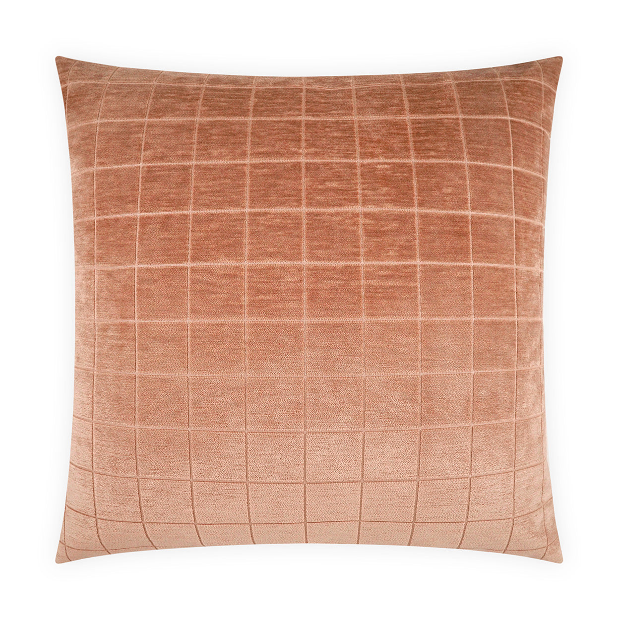 D.V. Kap Camden Check Hidden Zipper Throw Pillow
