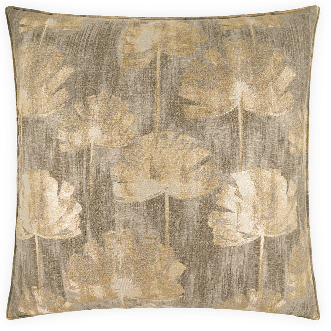 D.V. Kap Emberleaf Textured Fabric Throw Pillow