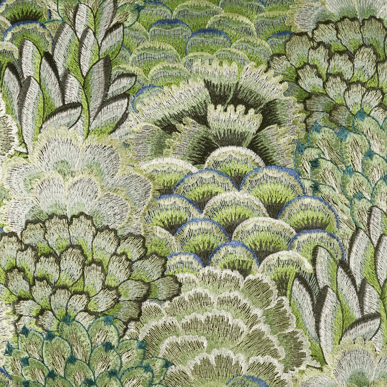 D.V. Kap Milla Green Throw Pillow