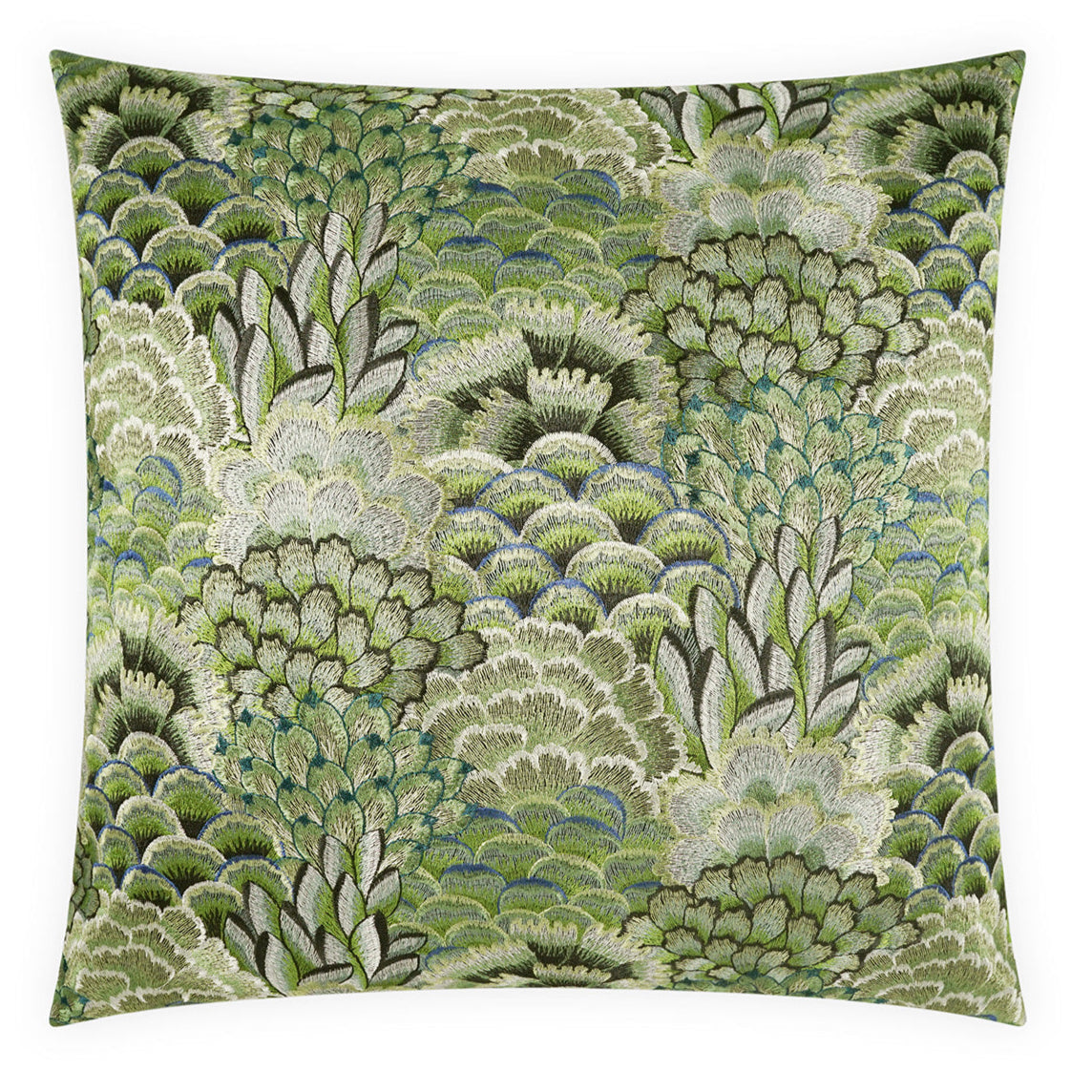 D.V. Kap Milla Green Throw Pillow