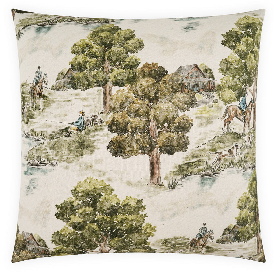 D.V. Kap Sherwood Cotton Throw Pillow