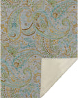 Paisley Grey Washable Indoor-Outdoor Rug