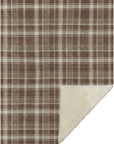 Still Bloom Brown Washable Indoor-Outdoor Rug