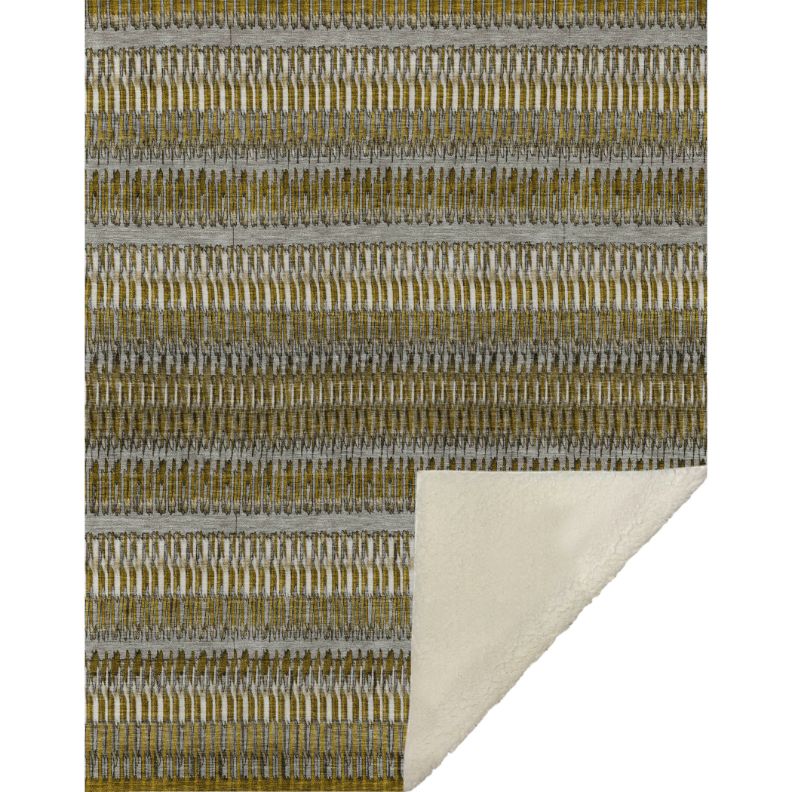 Hushed Coffee Washable Indoor-Outdoor Rug