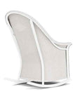 Lloyd Flanders Loom Wicker High Back Porch Outdoor Rocker