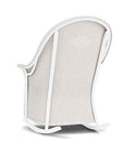 Lloyd Flanders Loom Wicker High Back Porch Outdoor Rocker