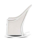 Lloyd Flanders Loom Wicker High Back Porch Outdoor Rocker