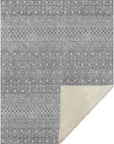 Boho Grey Washable Indoor-Outdoor Rug