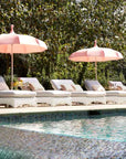 Lloyd Flanders Loom Wicker Outdoor Chaise