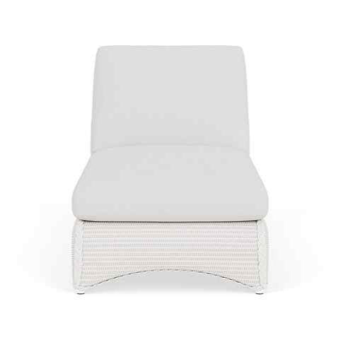Lloyd Flanders Loom Wicker Outdoor Chaise