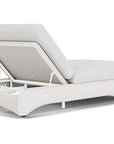 Lloyd Flanders Loom Wicker Double Outdoor Chaise