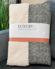 Bohemian Grey Washable Indoor-Outdoor Rug