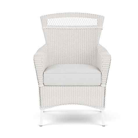 Loom Wicker Outdoor Dining Armchair