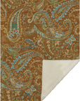 Paisley Paprika Washable Indoor-Outdoor Rug