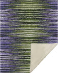 Pixel Weave Purple Washable Indoor-Outdoor Rug