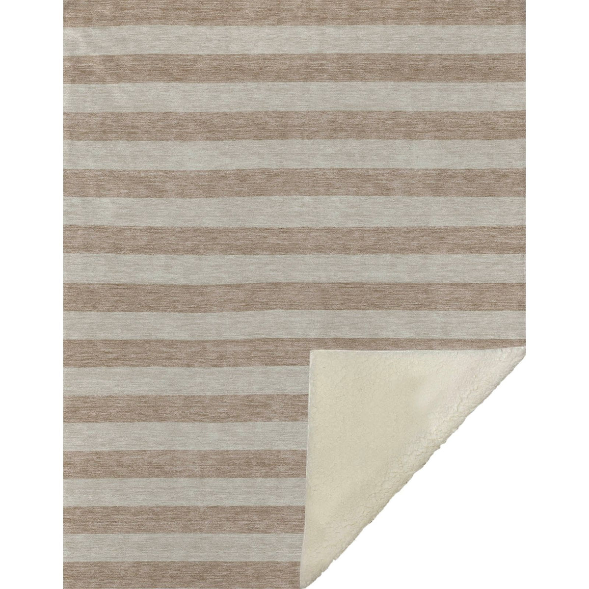 Fluid Mirage Brown Washable Indoor-Outdoor Rug